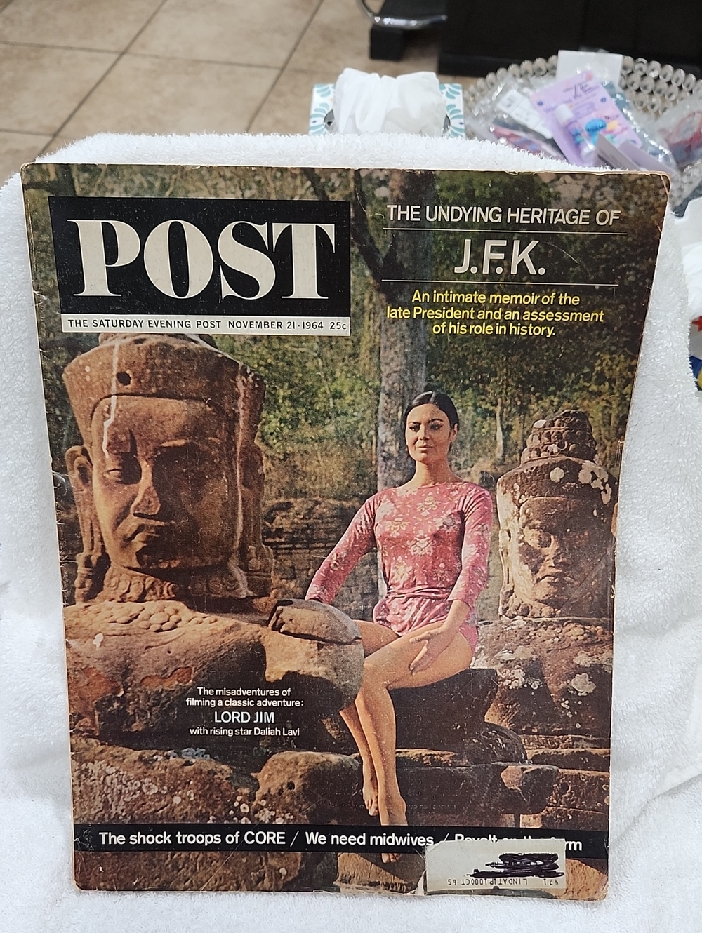 Vintage Issue of The Saturday Evening Post Magazine